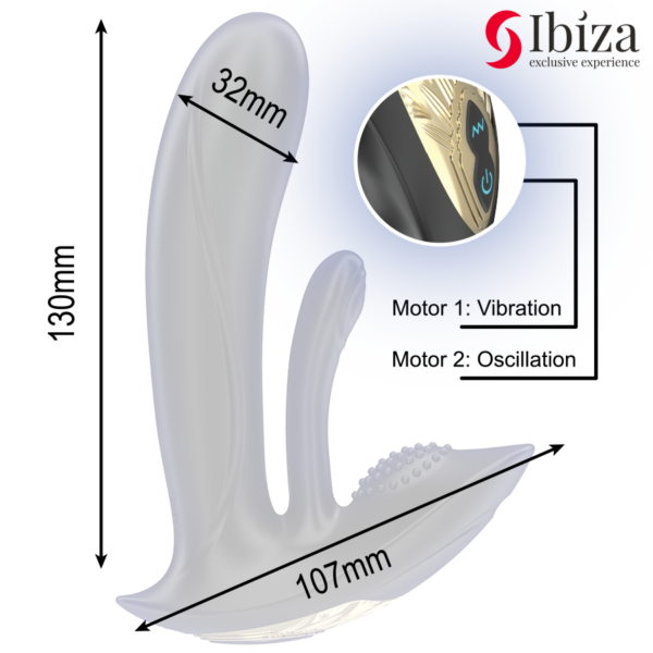 Ibiza — Wearable Vibrator, Remote Control — G-Spot Vibrators — view 5