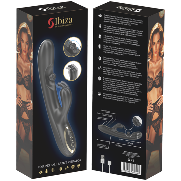 Ibiza Rolling Pearl — Rabbit Vibrator, Rechargeable — Rabbit Vibrators — view 7