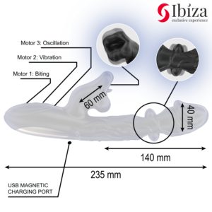 Ibiza Biting — Rotating Vibrator, Rechargeable — Rotating Vibrators — view 4