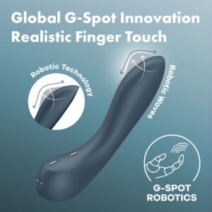Satisfyer G-Spot Wave 4 — Vibrator, Waterproof, Dark Grey — G-Spot Vibrators — view 4