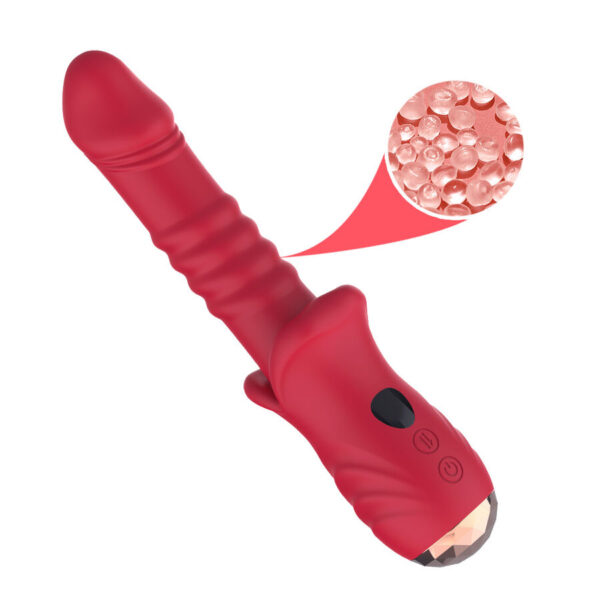 Armony — Thrusting Vibrator, Rechargeable, Red — G-Spot Vibrators — view 5