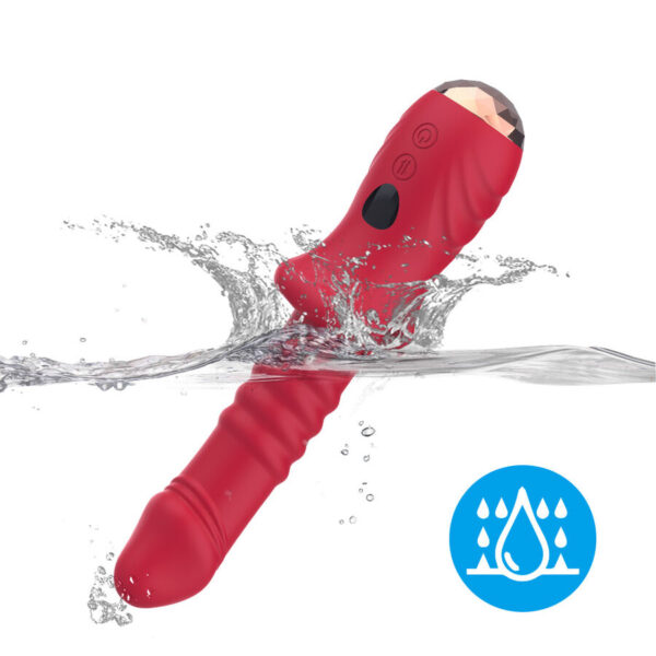 Armony — Thrusting Vibrator, Rechargeable, Red — G-Spot Vibrators — view 8