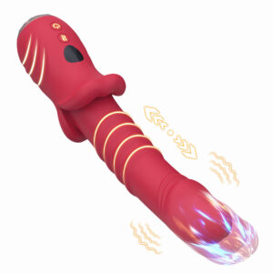 Armony — Thrusting Vibrator, Rechargeable, Red — G-Spot Vibrators — view 2