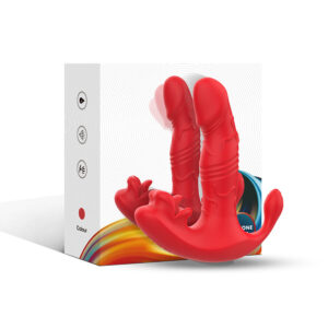 Armony Anal Panty — Wearable Vibrator, Remote Control, Red — G-Spot Vibrators