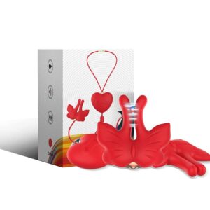 Armony — Nipple Clamps, Rechargeable, Red — Nipple Toys