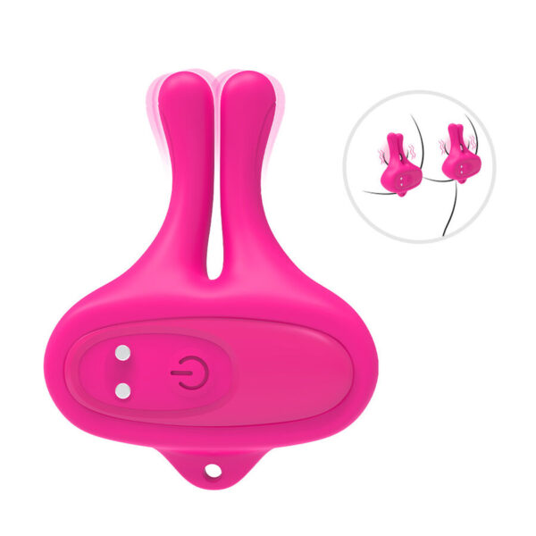 Armony — Nipple Clamps, Rechargeable, Pink — For Her — view 9