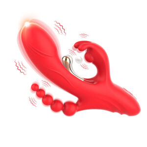 Armony — Rabbit Vibrator, Rechargeable, Red — G-Spot Vibrators — view 4