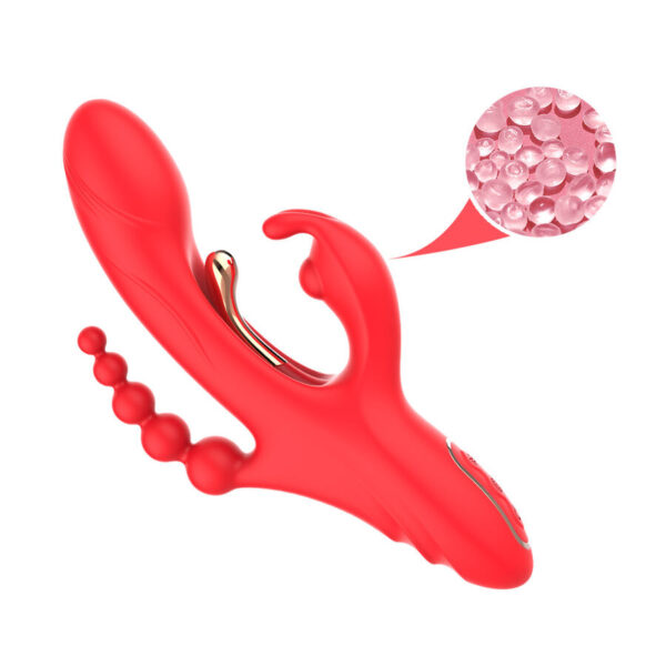 Armony — Rabbit Vibrator, Rechargeable, Red — G-Spot Vibrators — view 8