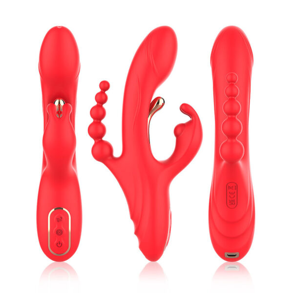Armony — Rabbit Vibrator, Rechargeable, Red — G-Spot Vibrators — view 5
