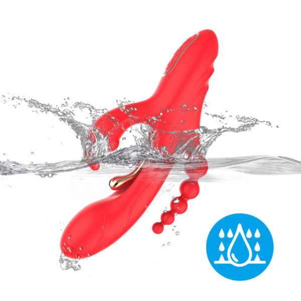 Armony — Rabbit Vibrator, Rechargeable, Red — G-Spot Vibrators — view 7