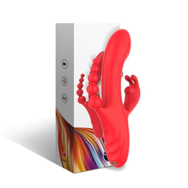 Armony — Rabbit Vibrator, Rechargeable, Red — G-Spot Vibrators