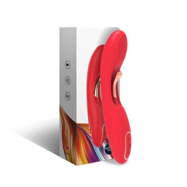 Armony — Tongue Vibrator, Rechargeable, Red — Hi-Tech Vibrators