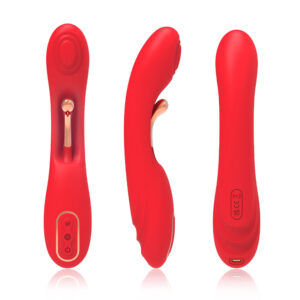 Armony — Tongue Vibrator, Rechargeable, Red — Hi-Tech Vibrators — view 3
