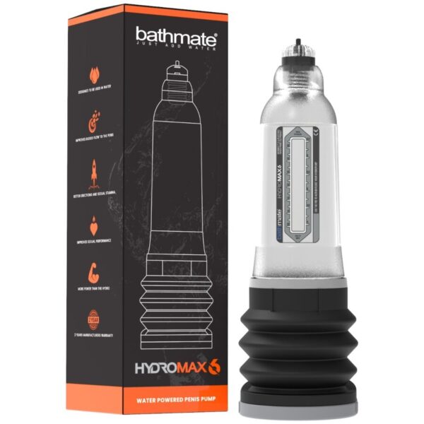 Bathmate Hydromax 6 — Penis Pump, Clear — Penis Pumps