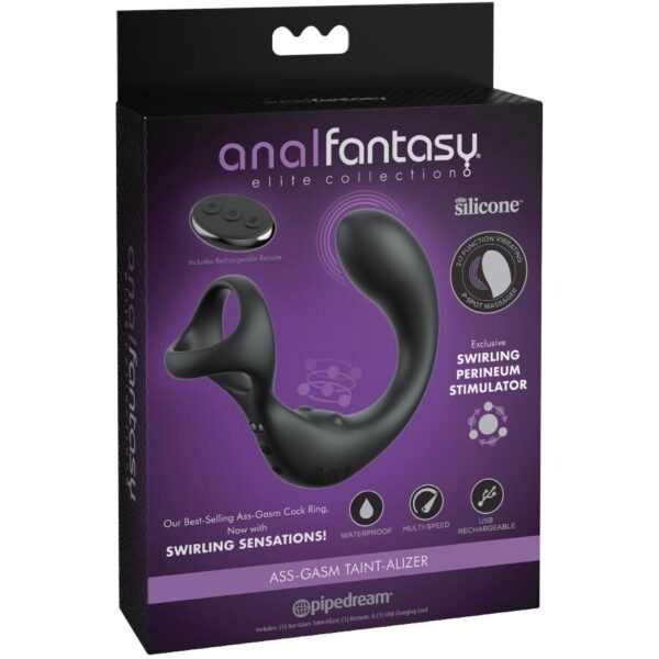 Anal Fantasy Elite Ass-Gasm Taint-alizer — Prostate Vibrator — view 5