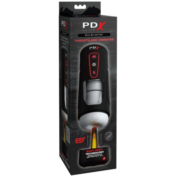 PDX Elite Milk Me Hotter — Automatic Masturbator, Heated — Automatic Masturbators — view 2