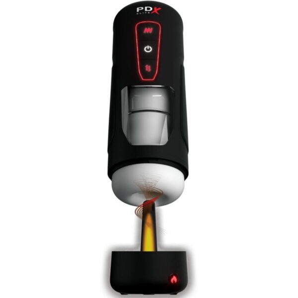 PDX Elite Milk Me Hotter — Automatic Masturbator, Heated — Automatic Masturbators