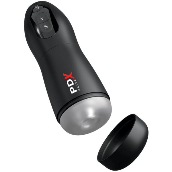 PDX Elite Suck-O-Matic — Vibrating Masturbator — Automatic Masturbators — view 2