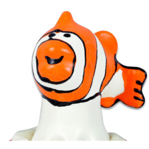 Condomerie Fish — Novelty Condom, Orange — Novelty Condoms