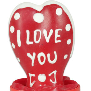 Condomerie Heart I Love You Model 1 — Novelty Condom — Novelty Condoms — view 2