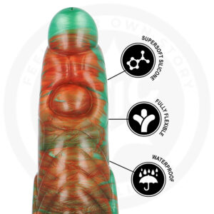 Epic Tiryon — Fantasy Dildo, 21.5 cm, Green — Dildos — view 3