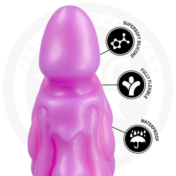 Epic Galatea — Fantasy Dildo, 18.5 cm, Pink-Purple — Dildos — view 3