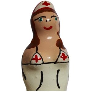 Condomerie Nurse Brunette — Novelty Condom — Novelty Condoms