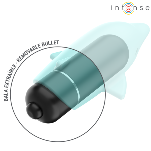 Intense Echo — Bullet Vibrator, Blue — Bullet Vibrators — view 5