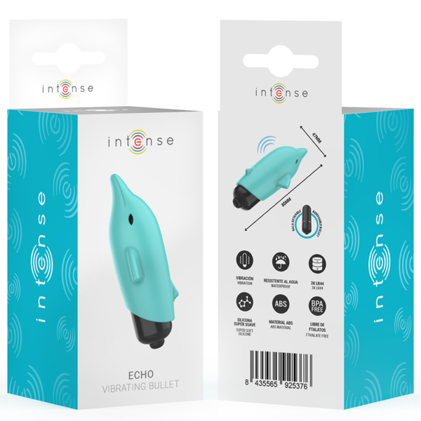 Intense Echo — Bullet Vibrator, Blue — Bullet Vibrators — view 6