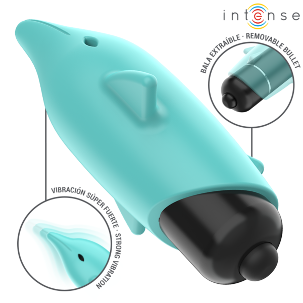 Intense Echo — Bullet Vibrator, Blue — Bullet Vibrators — view 3