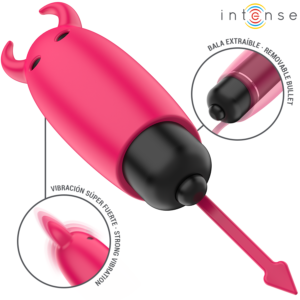 Intense Scarlet — Bullet Vibrator, Red — Bullet Vibrators — view 3