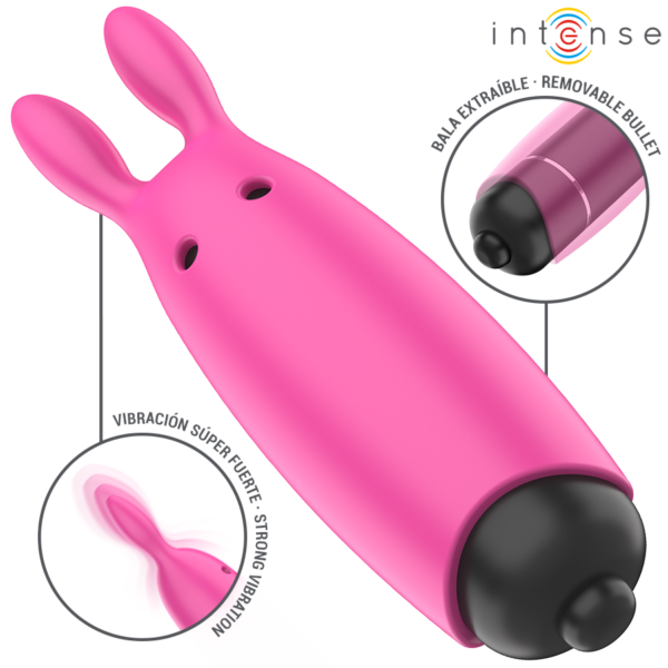 Intense Hopper — Bullet Vibrator, Pink — Bullet Vibrators — view 3