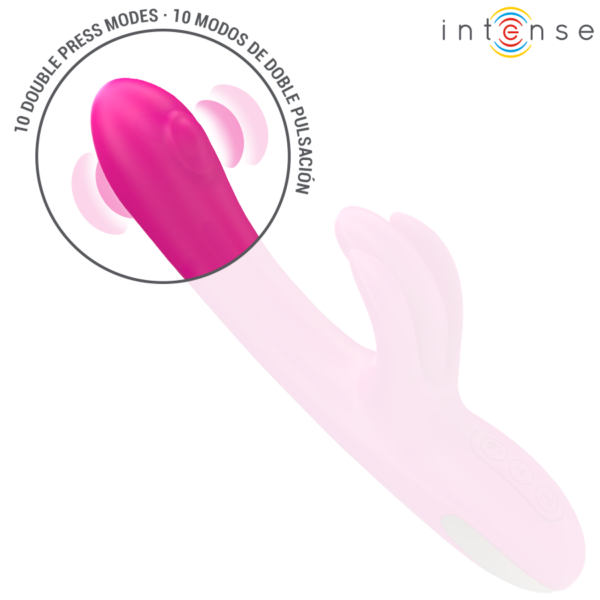 Intense Britney — Rabbit Vibrator, Waterproof, Pink — Rabbit Vibrators — view 6