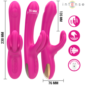 Intense Britney — Rabbit Vibrator, Waterproof, Pink — Rabbit Vibrators — view 2