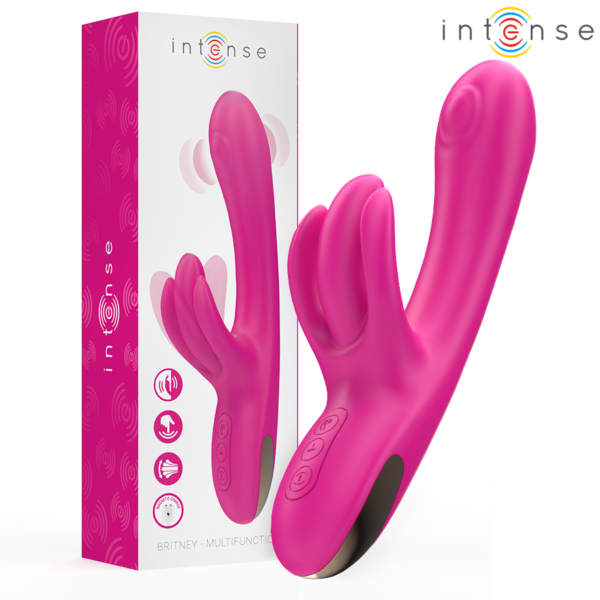 Intense Britney — Rabbit Vibrator, Waterproof, Pink — Rabbit Vibrators