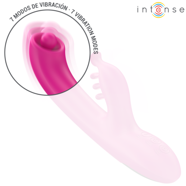 Intense Christina — Rabbit Vibrator, Rechargeable, Pink — Rabbit Vibrators — view 4