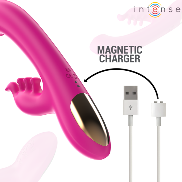 Intense Christina — Rabbit Vibrator, Rechargeable, Pink — Rabbit Vibrators — view 7