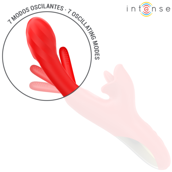 Intense Jessica — Rabbit Vibrator, Waterproof, Red — Rabbit Vibrators — view 4