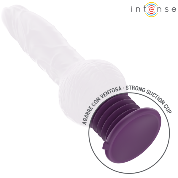 Intense Tatum — Thrusting Vibrator, Waterproof, Purple — Rabbit Vibrators — view 4