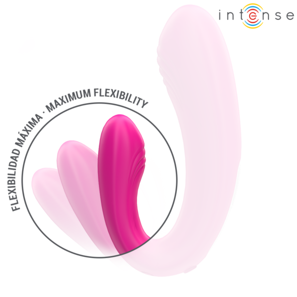 Intense Janet — Couples Vibrator, Remote Control, Pink — view 6