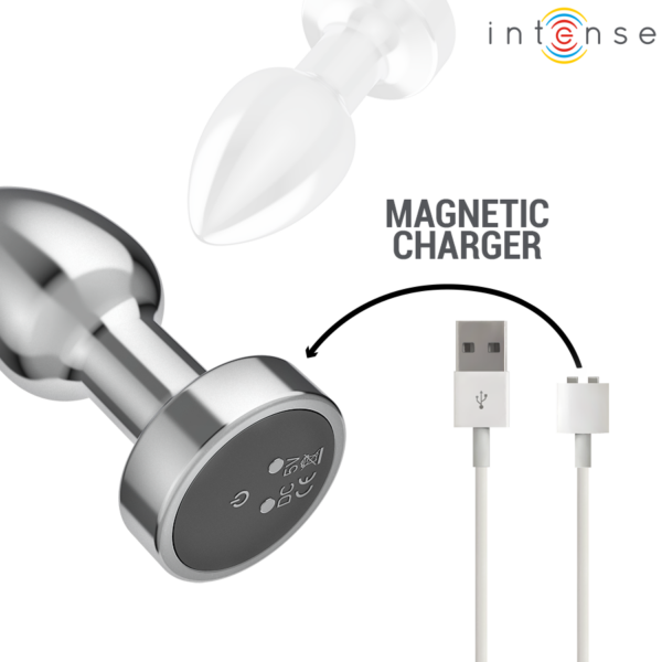 Intense — Vibrating Butt Plug, Remote Control, 7.4 cm — Anal — view 6