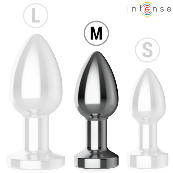 Intense — Vibrating Butt Plug, Remote Control, 8.8 cm — Anal — view 6