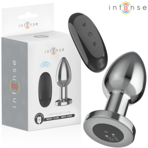 Intense — Vibrating Butt Plug, Remote Control, 10.1 cm — Anal