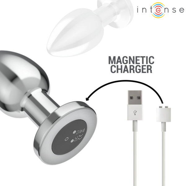 Intense — Vibrating Butt Plug, Remote Control, 10.1 cm — Anal — view 6