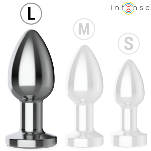 Intense — Vibrating Butt Plug, Remote Control, 10.1 cm — Anal — view 7
