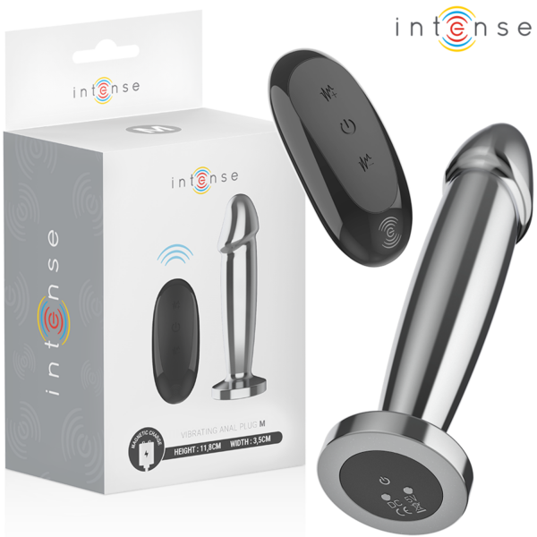 Intense — Anal Dildo, Remote Control, Size M