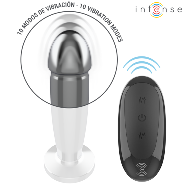 Intense — Anal Dildo, Remote Control, Size M — view 3