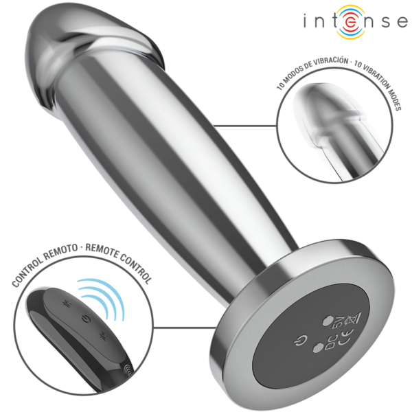 Intense — Anal Dildo, Remote Control, Size M — view 2