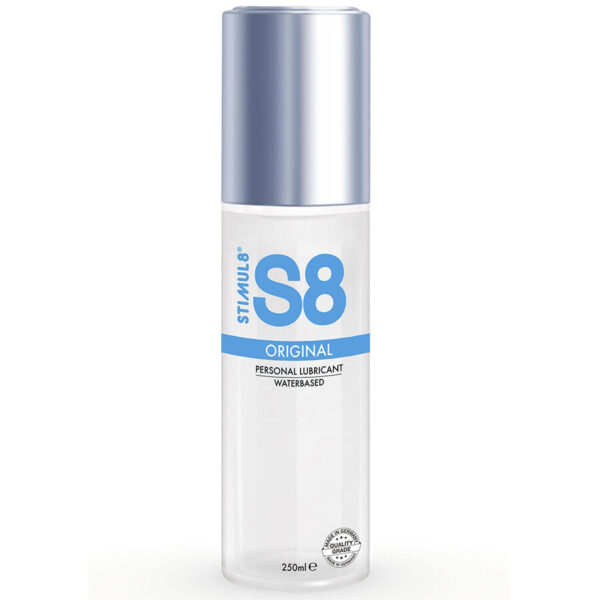 Stimul8 S8 Original — Water-Based Lubricant, 250 ml, Paraben-Free — Lubes