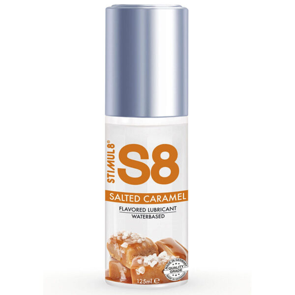 Stimul8 S8 Salted Caramel — Flavoured Lubricant, 125 ml — Flavored Lubricants